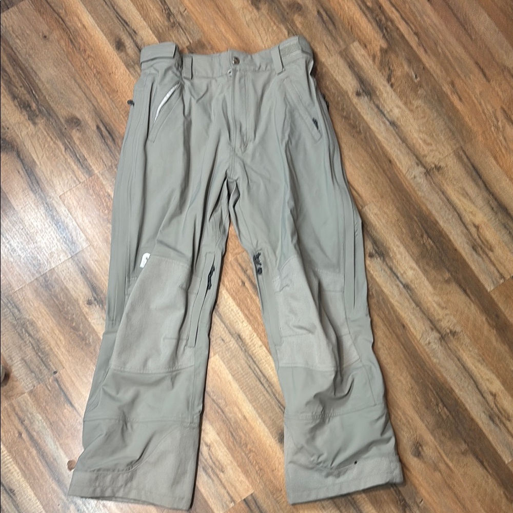 Flylow Medium‎ Snow Pants Beige